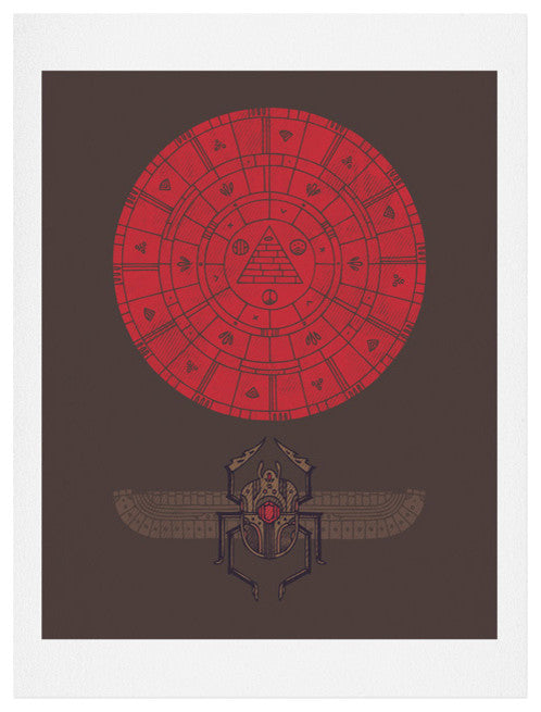 Deny Designs Hector Mansilla Sacred Sun Art Print