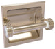 Pacific Grove Recessed Toilet Paper Holder with Dotted Accent, Antique Pewter