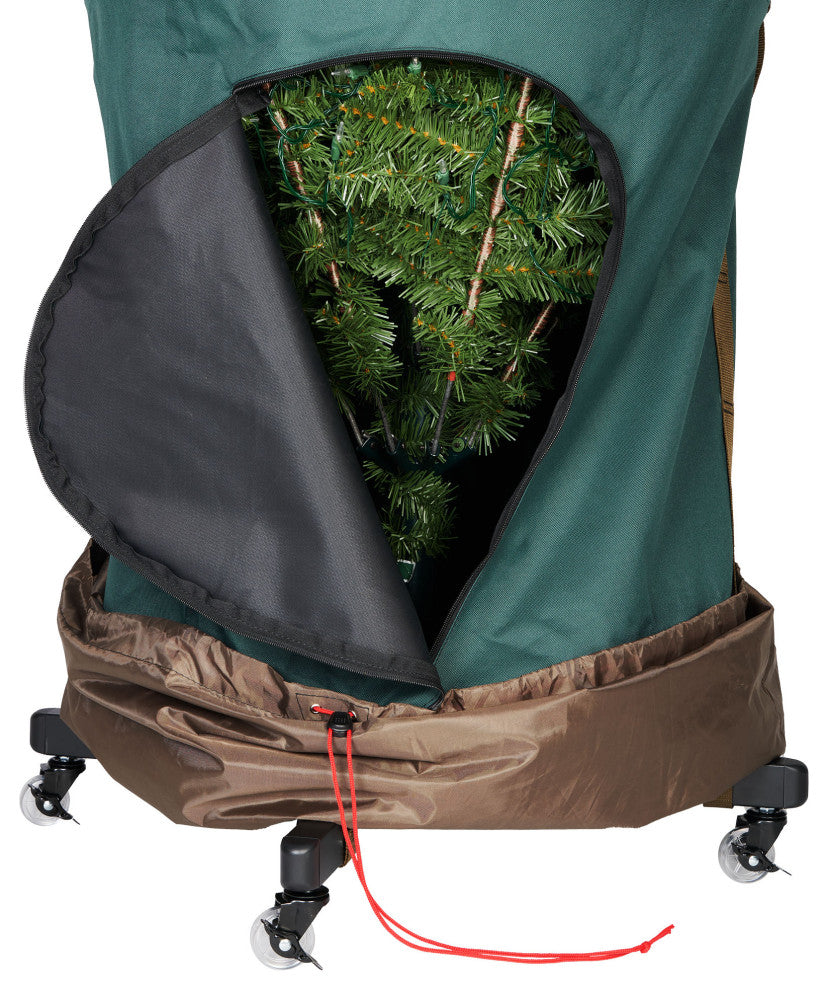 Medium Upright Christmas Tree Storage Bag With Wheels