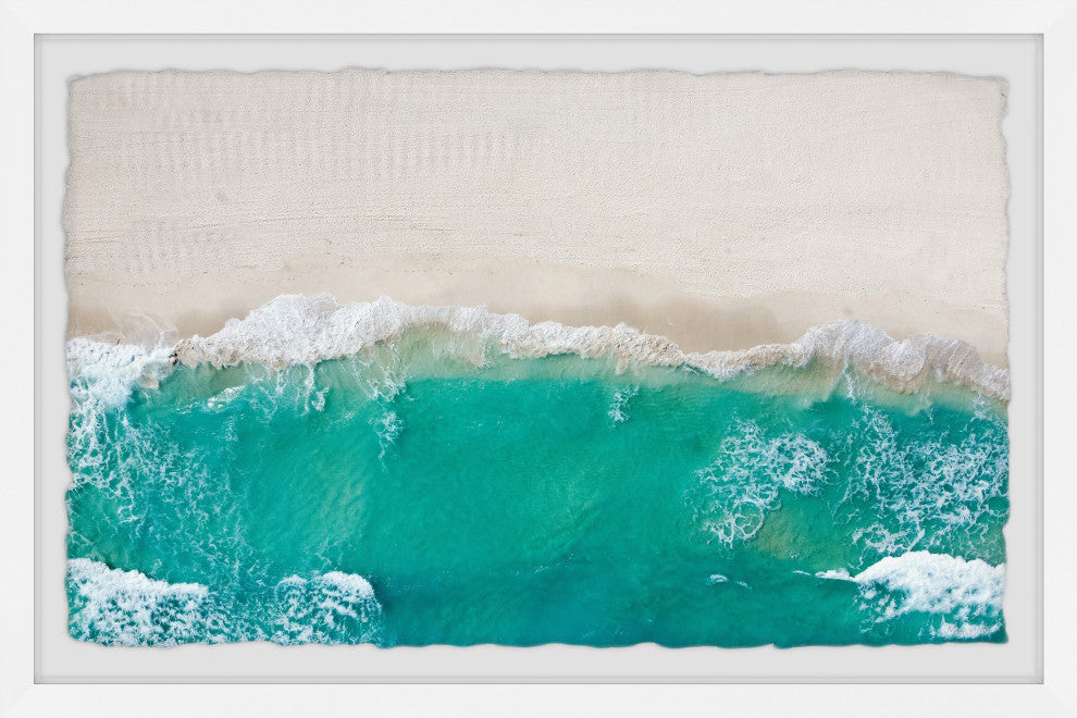 "Gather Footprints" Framed Painting Print, 30x20