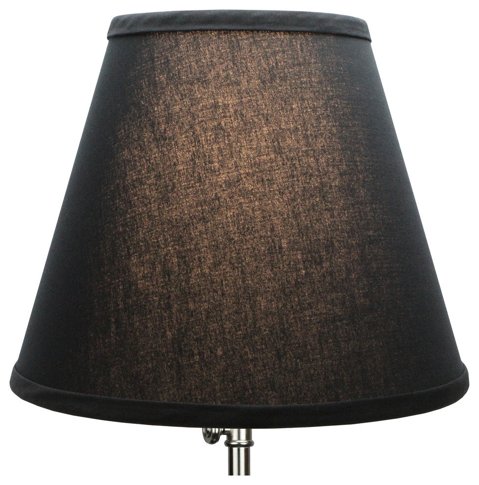Fenchel Shades, 6"x11"x9" Spider Attachment Empire Lamp Shade, Linen