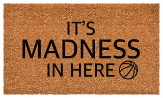 Calloway Mills It's Madness, Here Doormat, 24'' X 36''