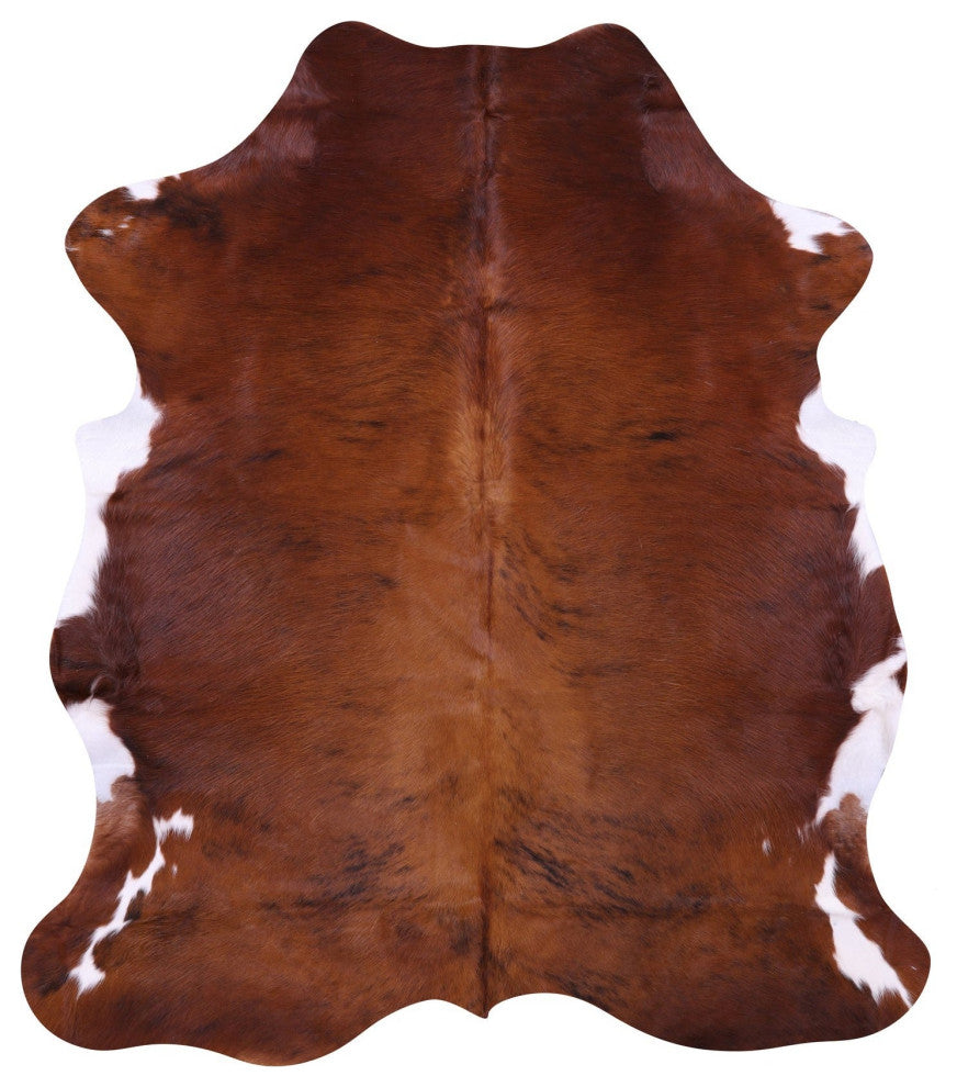 6' 0" X 5' 4" Natural Cowhide Rug C2053