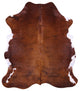 6' 0" X 5' 4" Natural Cowhide Rug C2053