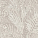 Textured Wallpaper Floral Featuring Palm Leaves, Gr322103