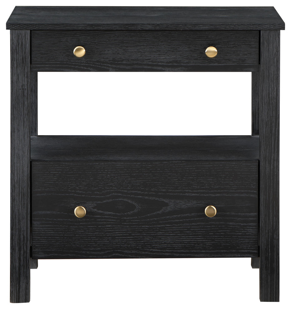 Delano 2 Drawer Nightstand