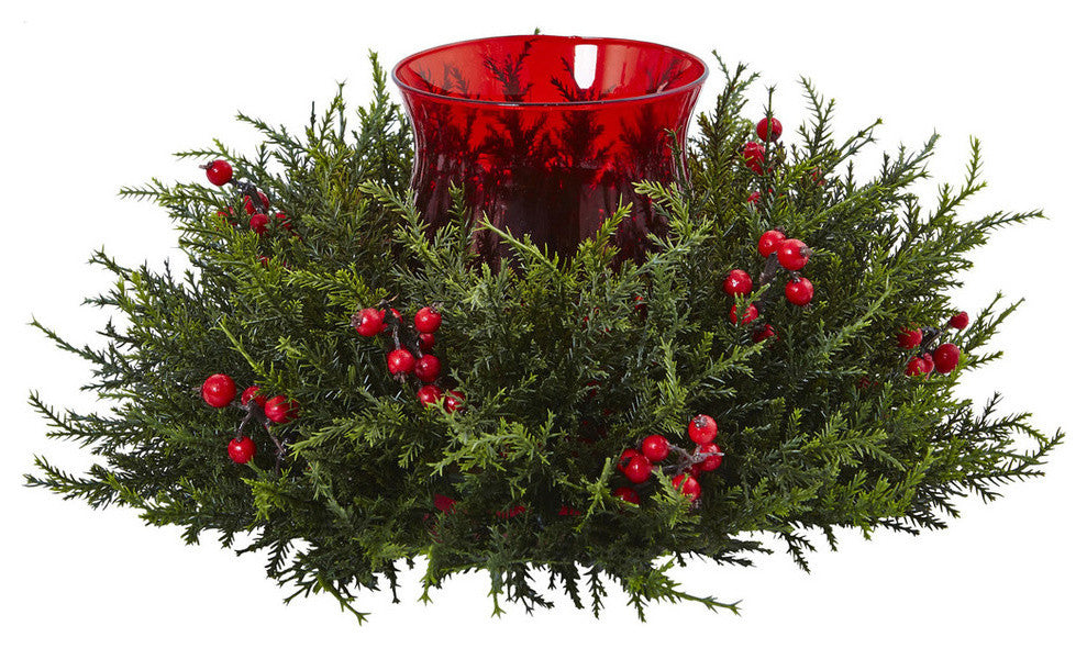 Cedar Berry Candelabrum