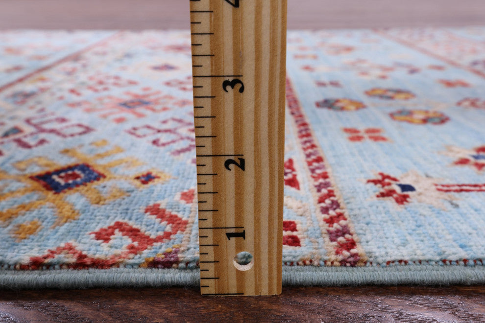 2' 8" X 4' 0" Handmade Persian Gabbeh Tribal Rug Q8048