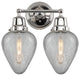 Innovations 623-2W-PC-G165 2-Light Bath Vanity Light, Polished Chrome