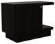 Sierra 30" Left Nightstand, Finish: Ebony