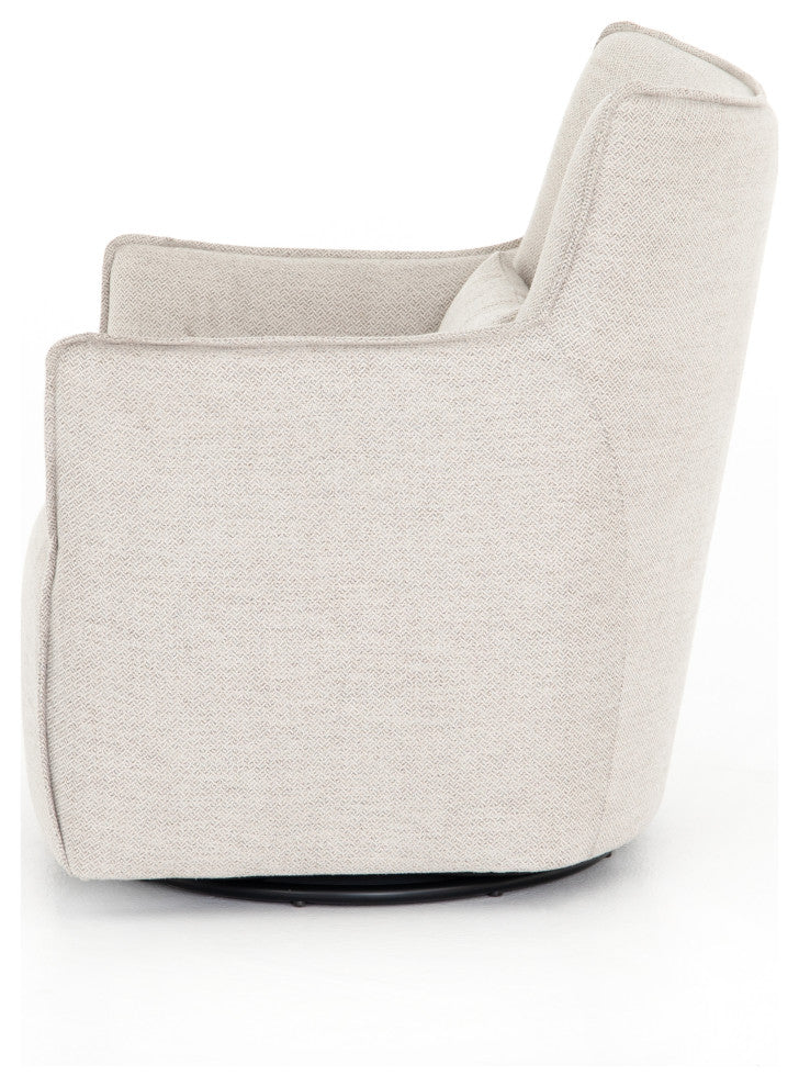Kimble Swivel Chair-Noble Platinum