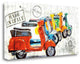 "Made In Italy" By Bresso Sola,Ready to Hang Giclee Print on Gallery Wrap Canvas