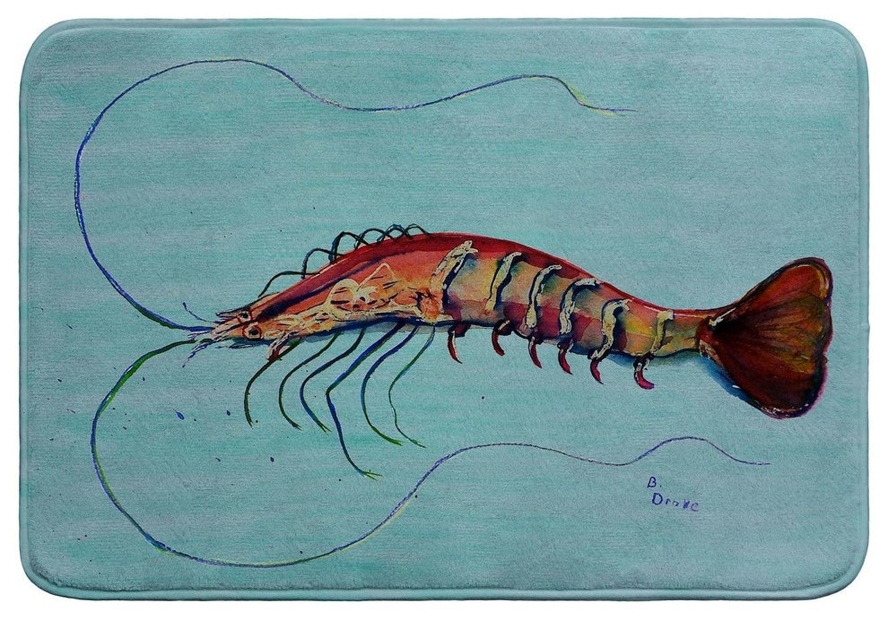 Betsy's Shrimp Bath Mat 24x36