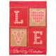 Flag Love Burlap Polyester 29x42