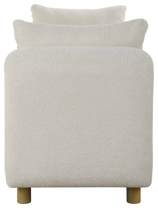 Uttermost Repose Oversized Ivory Bench