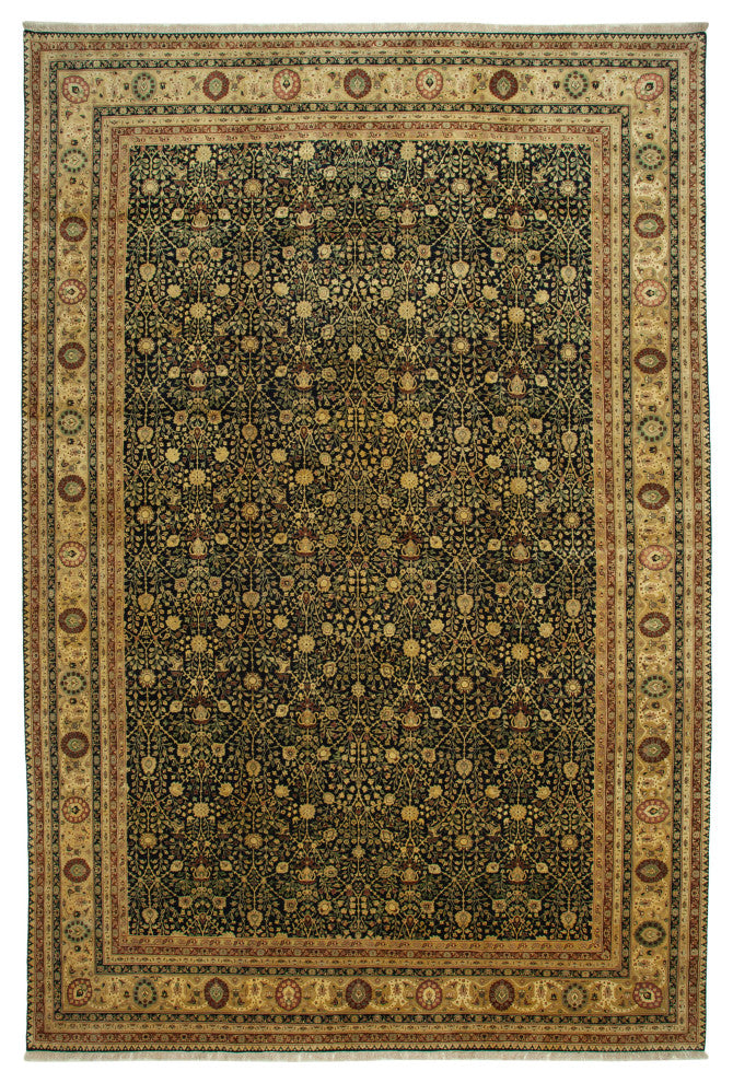 Rug N Carpet - Handmade Oriental 11' 9" x 17' 9" Oversize Oushak Area Rug