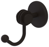 Satellite Orbit Two Robe Hook With Dotted Accents, Oil Rubbed Bronze