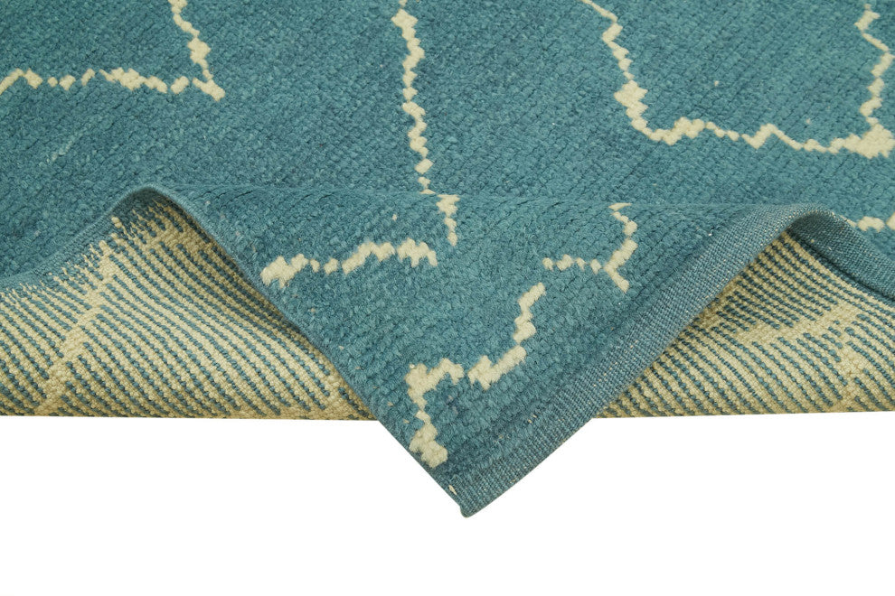 Rug N Carpet - Handmade One-of-a-Kind 3' 1" x 12' 4" Moroccan Runner Rug