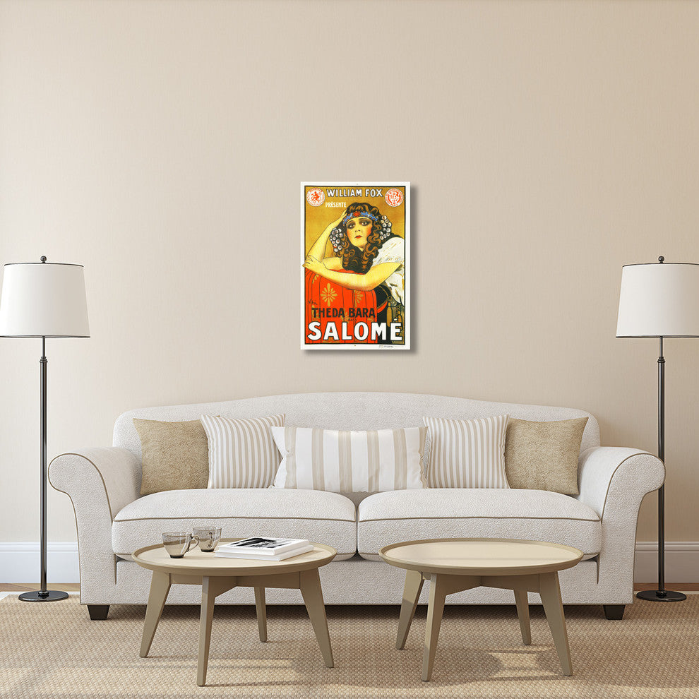 "Salome with Theda Bara,  1923" Canvas by Hollywood Photo Archive, 24x36"