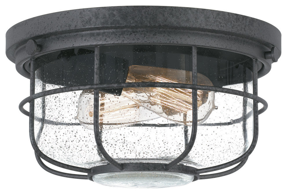 Quoizel SDA1312DO 2-Light Flush Mount, Saluda
