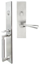 Breeze Lever, Mortise Entry Handleset, RHR, Satin Stainless Steel