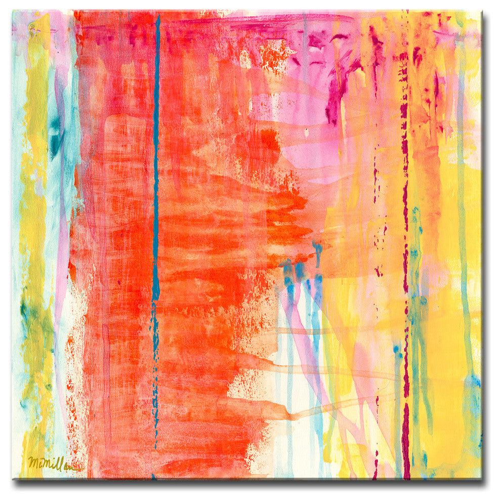 Translucent Color' Canvas by Leslie Owens, 16"x16"