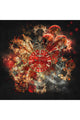 Red Clock Photographic Artwork | Andrew Martin Time Eruption, Medium