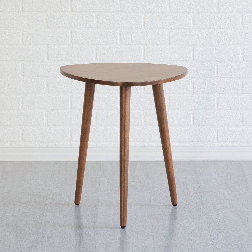 Tora End Table, Walnut, 20"
