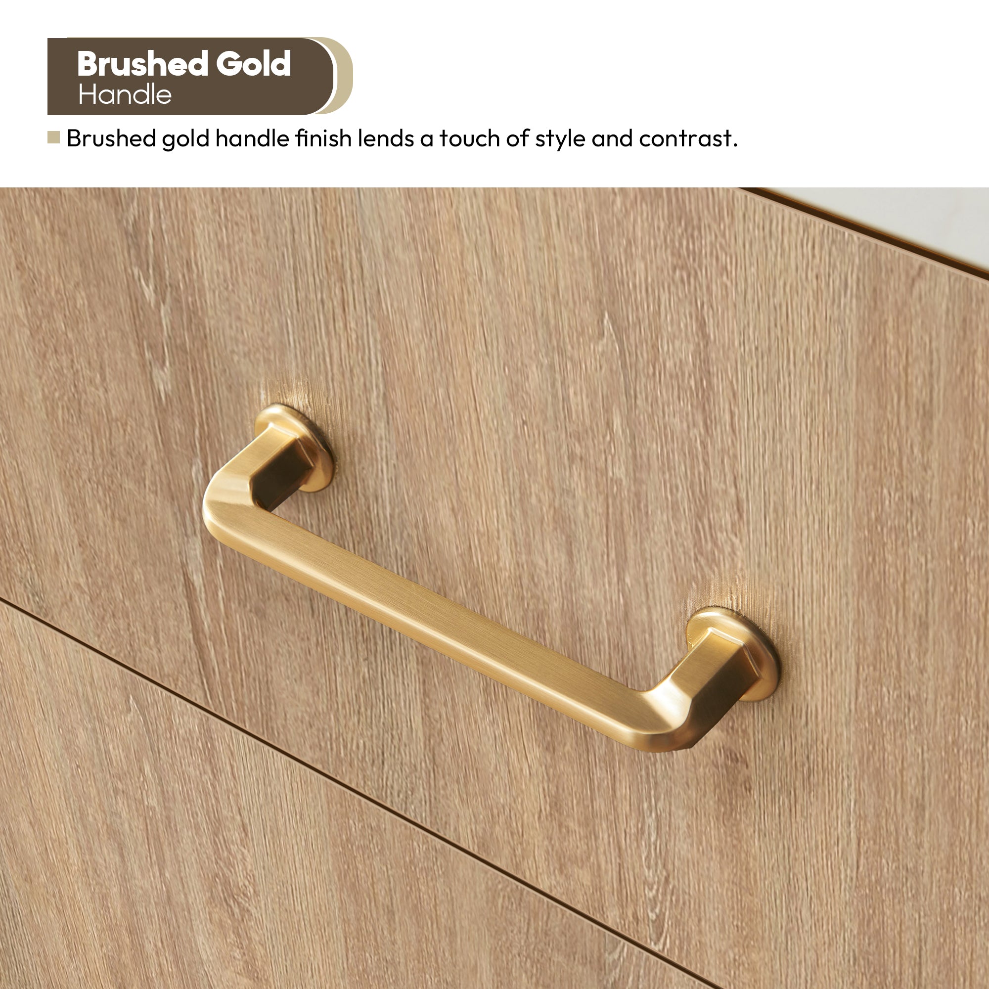 Alistair Vanity, North American Oak With Countertop, 60", With Mirror