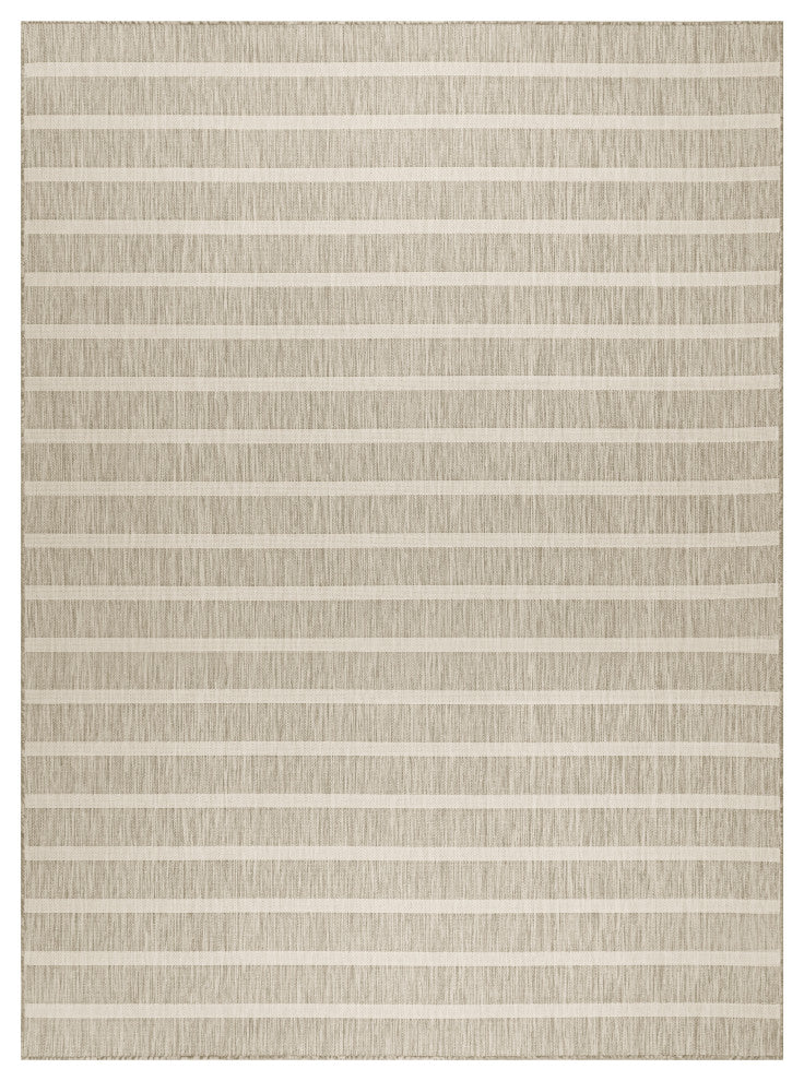 Nourison Positano 8' x 10' Grey Ivory Modern Rug