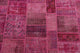 Vintage Over-dye Patchwork Turkish Area Rug Hand-tufted Wool Carpet 9x12