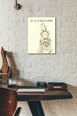 Epic Graffiti "Obsolete" Giclee Canvas Wall Art, 12"x16"