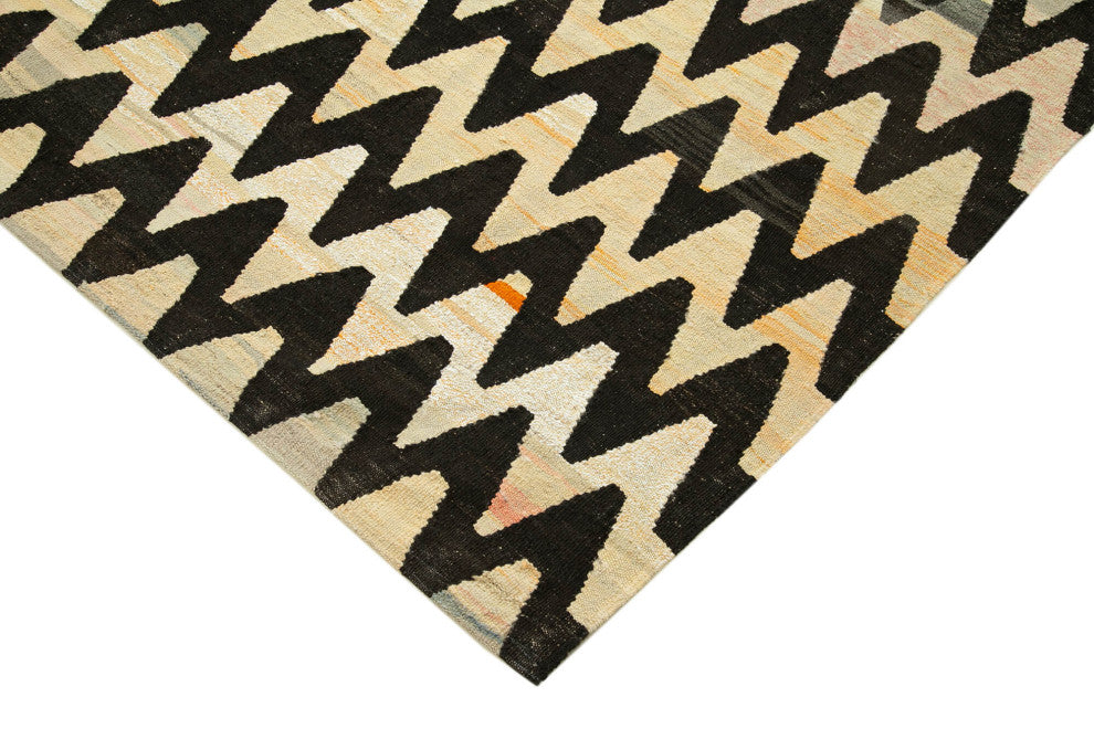 Rug N Carpet - Hand-knotted Turkish 7' 9'' x 10' 6'' Unique Wool Kilim Rug