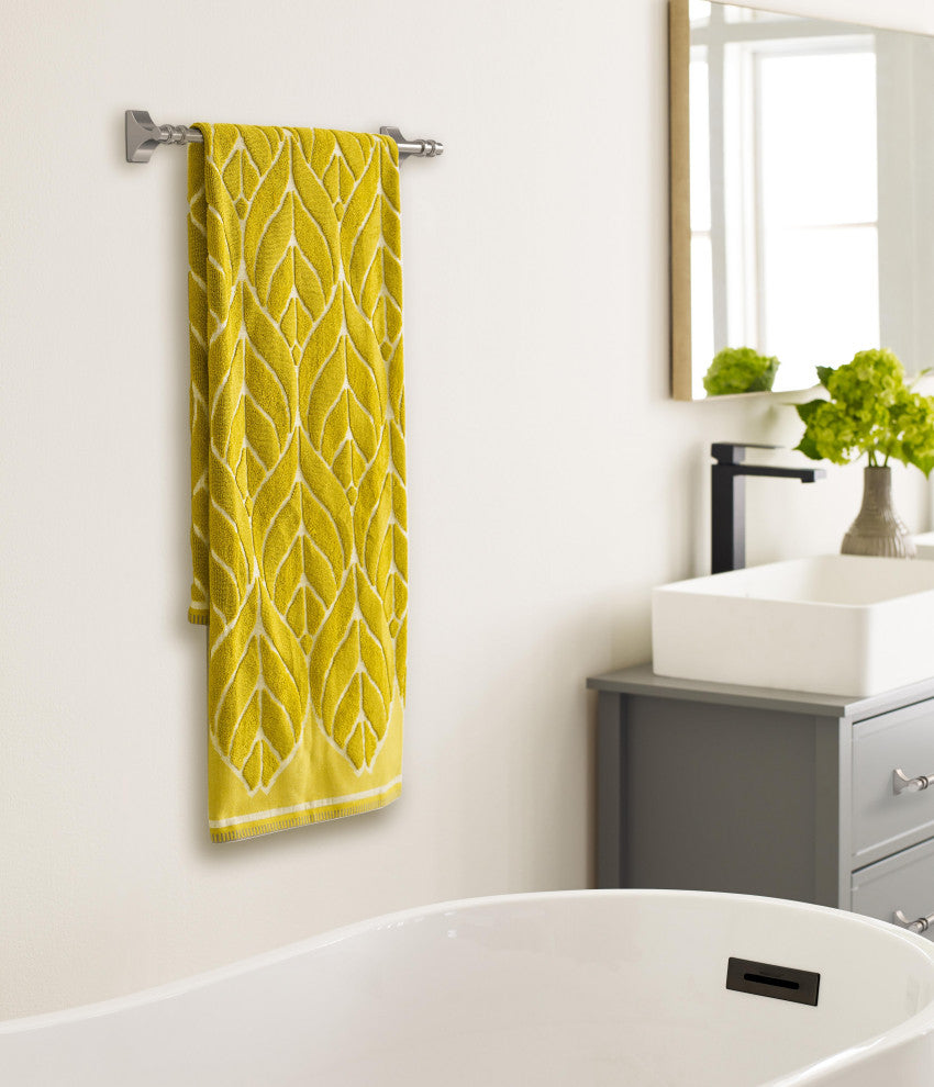 Amerock Davenport Transitional Towel Bar, Brushed Nickel, 18" Center-to-Center
