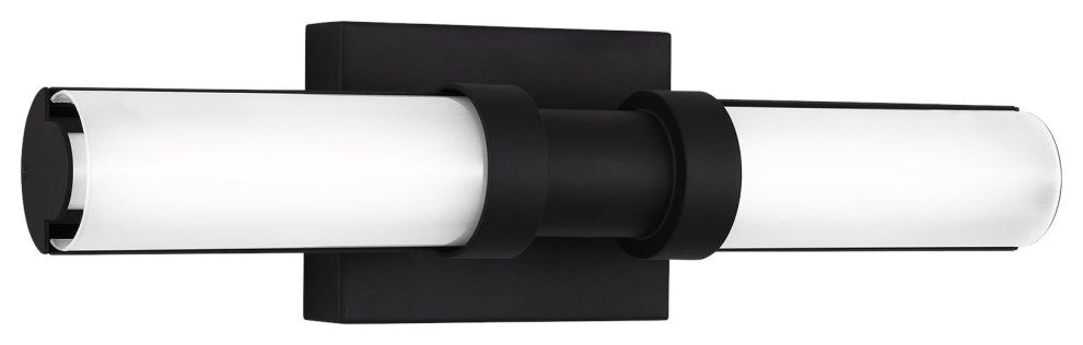 Kiel Small LED Wall / Bath, Midnight Black