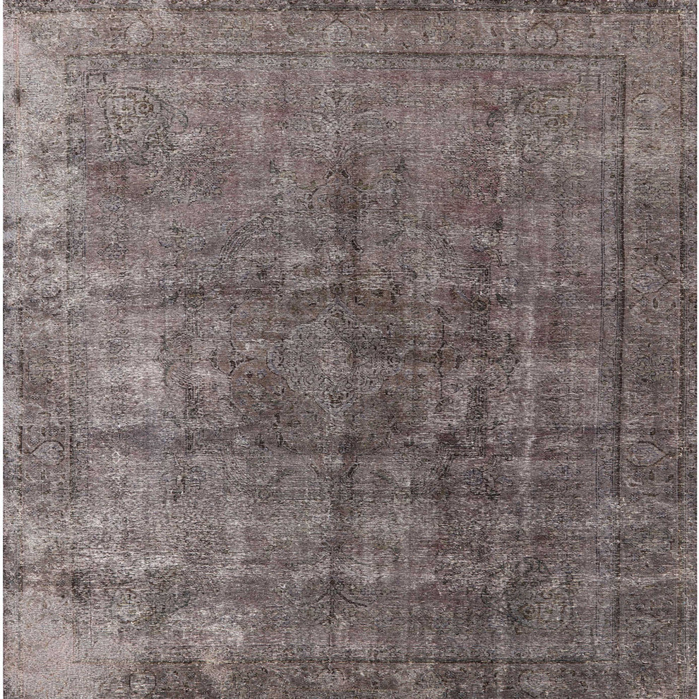 Ahgly Company Indoor Square Mid-Century Modern Area Rugs, 3' Square