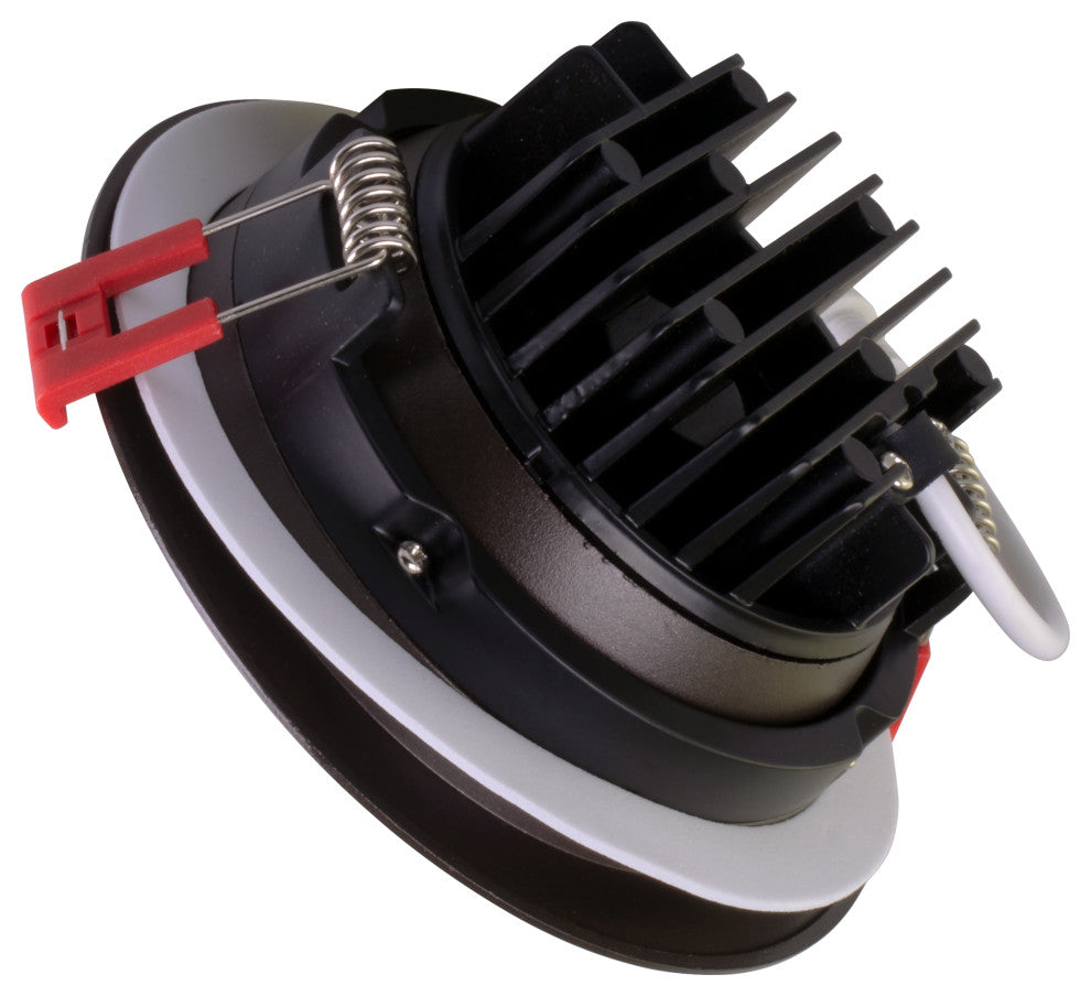 4" LED Gimbal Recessed Downlight, Oil-Rubbed Bronze, 5000k