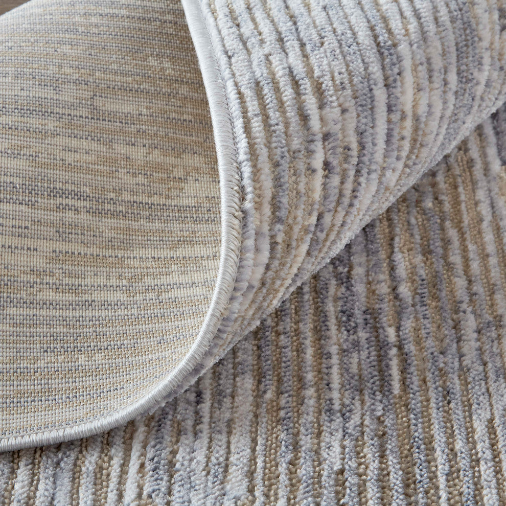 Corben R39GA Transitional/Rustic/Casual Rug, Beige, 4'x6'