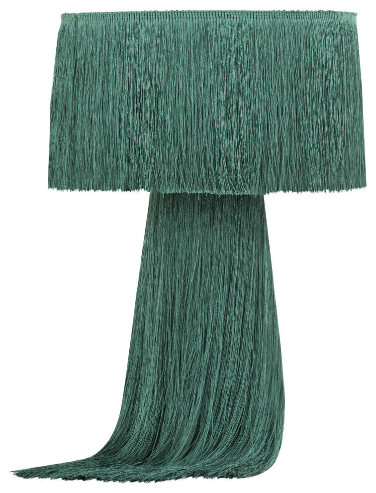 Atolla Emerald Tassel Table Lamp