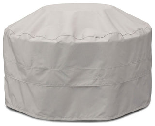 Polywood Round 48" Fire Pit Table, Sand