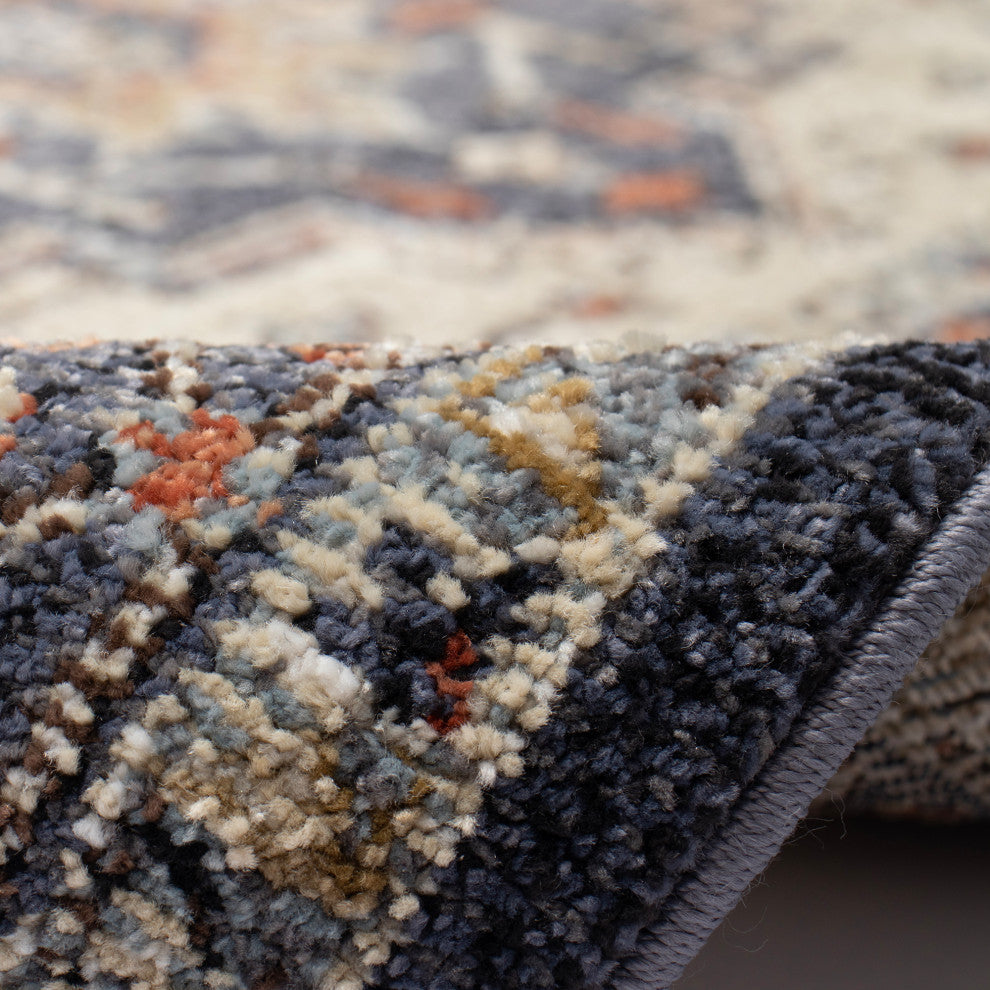 Ariana Heriz Indoor Rug Navy 8'10"x11'9"