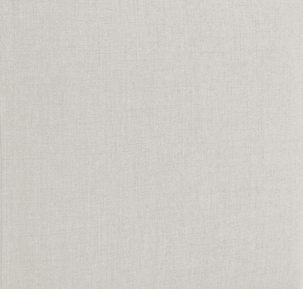 Cube Upholstered Modular Component, Cream, Linen Texured Fabric, Ottoman