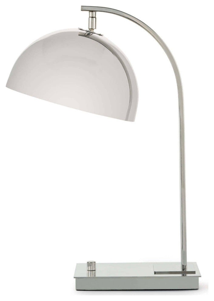 Otto Desk Lamp, Nickel