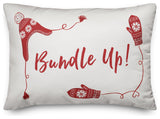Bundle Up 14"x20" Throw Pillow Cover