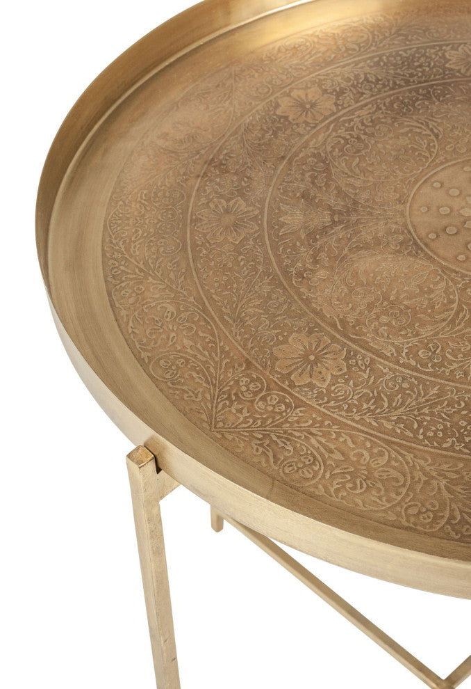 East at Main Eros Tray Top Accent Table, Short