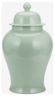 Celadon Temple Jar - M