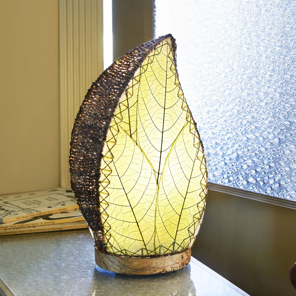 Leaflet Table Lamp Green