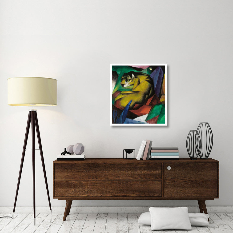"The Tiger, 1912" Digital Paper Print by Franz Marc, 29"x32"