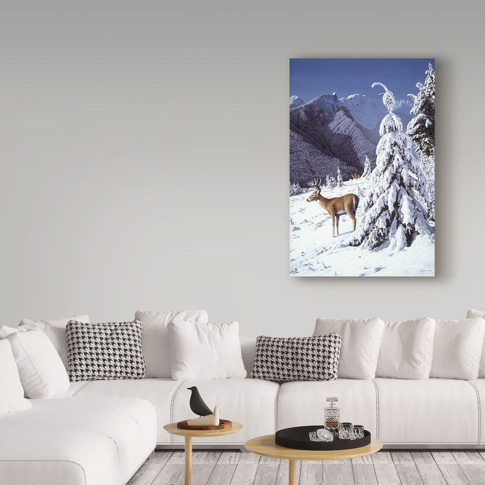 Ron Parker ''Whitetail Deer'' Canvas Art, 47"x30"