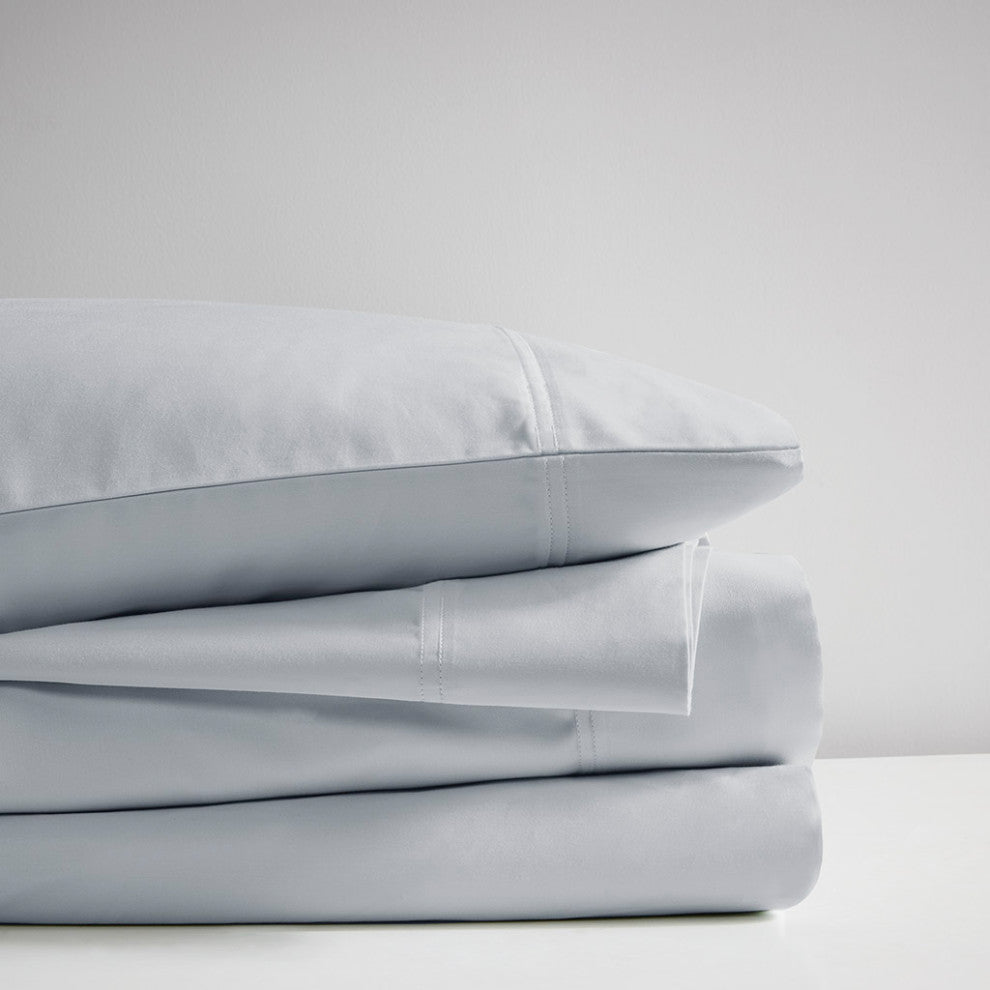 Sleep Philosophy Rayon from Bamboo 4PC Sheet Set, Grey